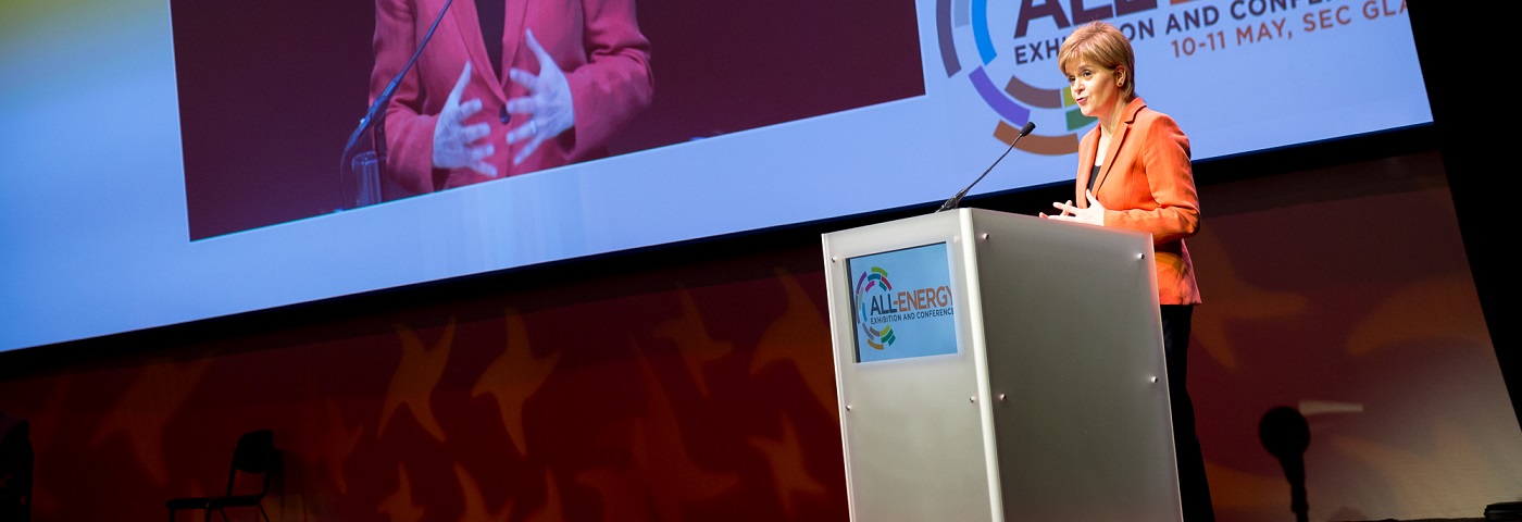 First Minister Nicola Sturgeon to Deliver Keynote Address at All-Energy 2018