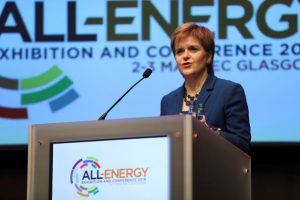 The First Minister of Scotland, Nicola Sturgeon will deliver a keynote address at the opening conference session at Dcarbonise and All-Energy