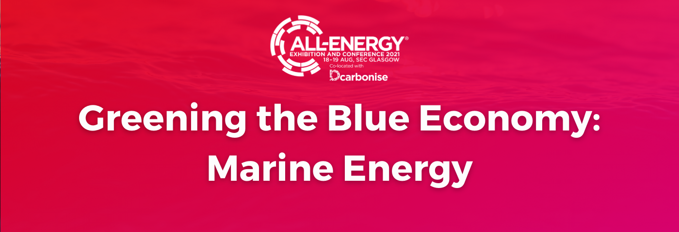 Marine Energy Webinar Special 14 October