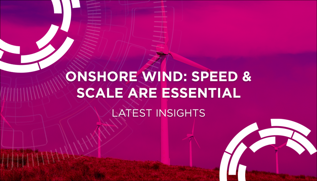 Onshore wind Speed and scale are essential The AllEnergy Forum