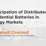 Participation of Distributed Residential Batteries in Energy Markets