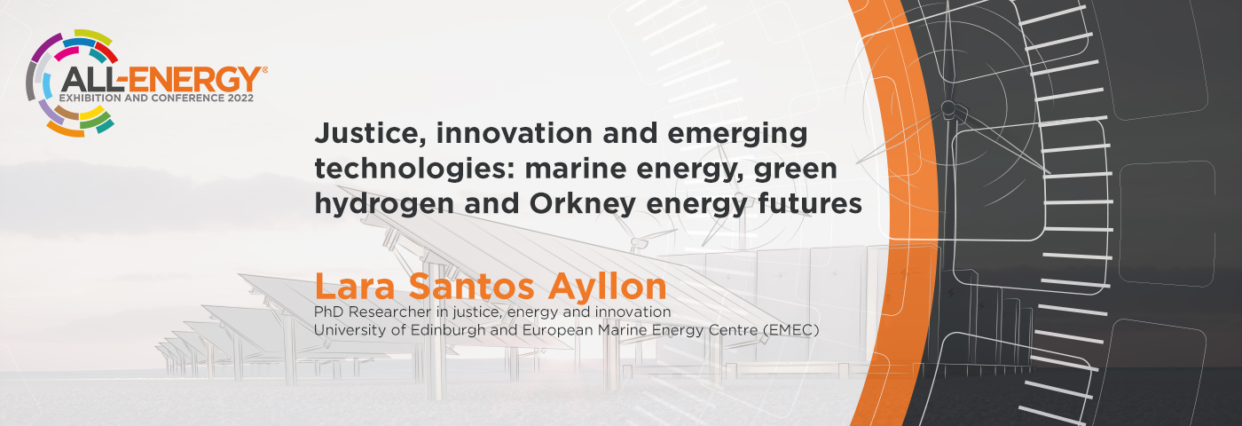Justice, innovation and emerging technologies: marine energy, green hydrogen and Orkney energy futures
