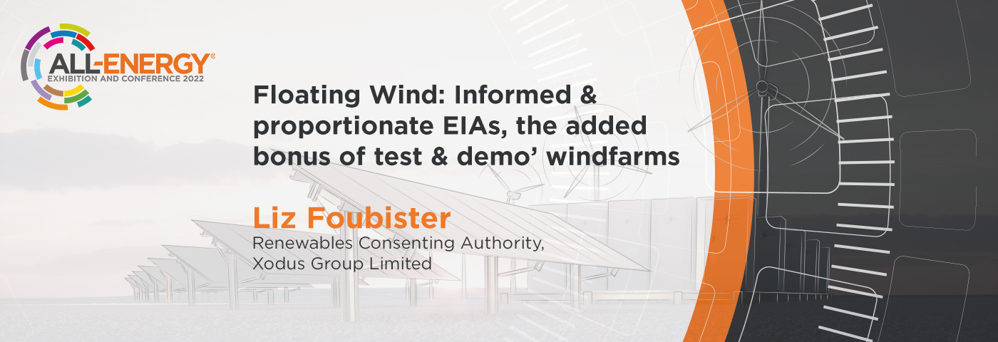 Floating Wind: Informed & proportionate EIAs, the added bonus of test & demo’ windfarms