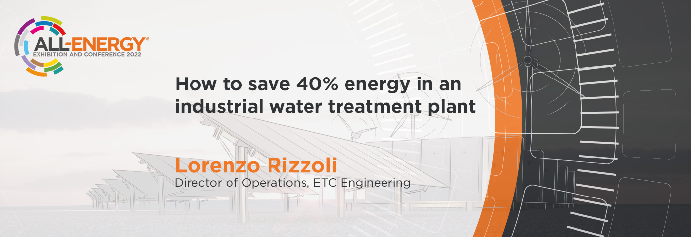 How to save 40% energy in an industrial water treatment plant