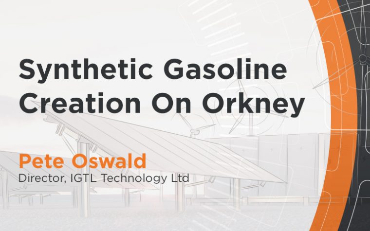 Synthetic Gasoline Creation On Orkney