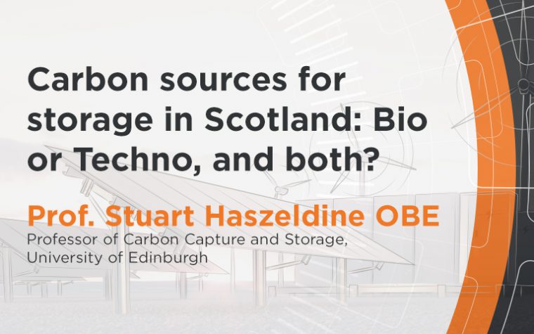 Prof Stuart Haszeldine_Carbon sources for storage in Scotland; Bio Techno, and both