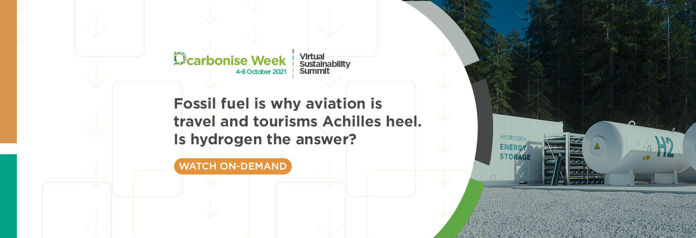 Fossil fuel is why aviation is travel & tourisms Achilles heel. Is hydrogen the answer?