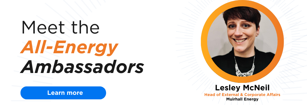 Meet the All-Energy 2025 Ambassadors: Lesley McNeil, Muirhall Energy